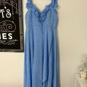 Blue women's Disney inspired dress